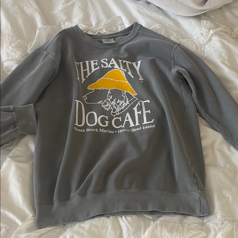 Gray The Salty Dog Cafe Sweatshirt